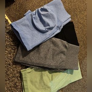 4 pack women’s biker shorts with scrunch